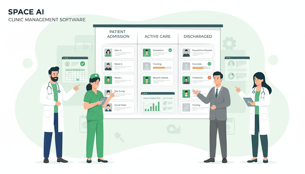 Clinic Management: The Shift from Reactive to Proactive with Space AI visual representation