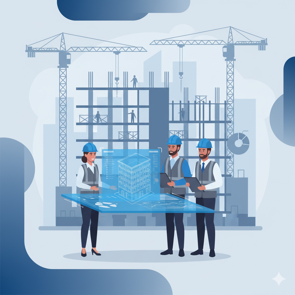 Project Management for Building Construction: Guide visual representation