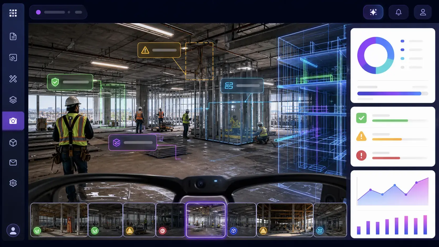 Space Vision | AR Site Intelligence visual representation