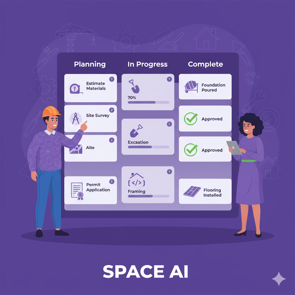 All in One Construction Software visual representation