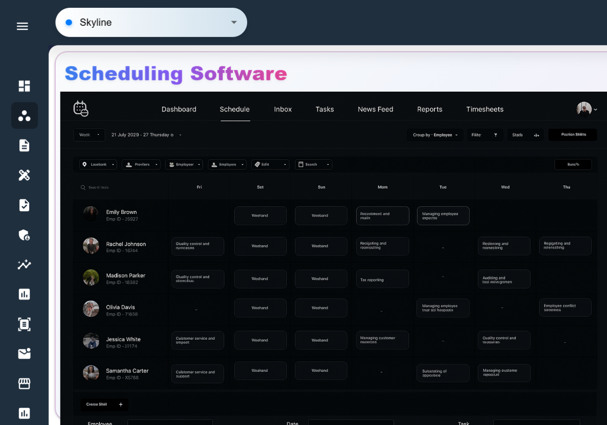 AI Scheduling Software with Optimization Features | Space AI