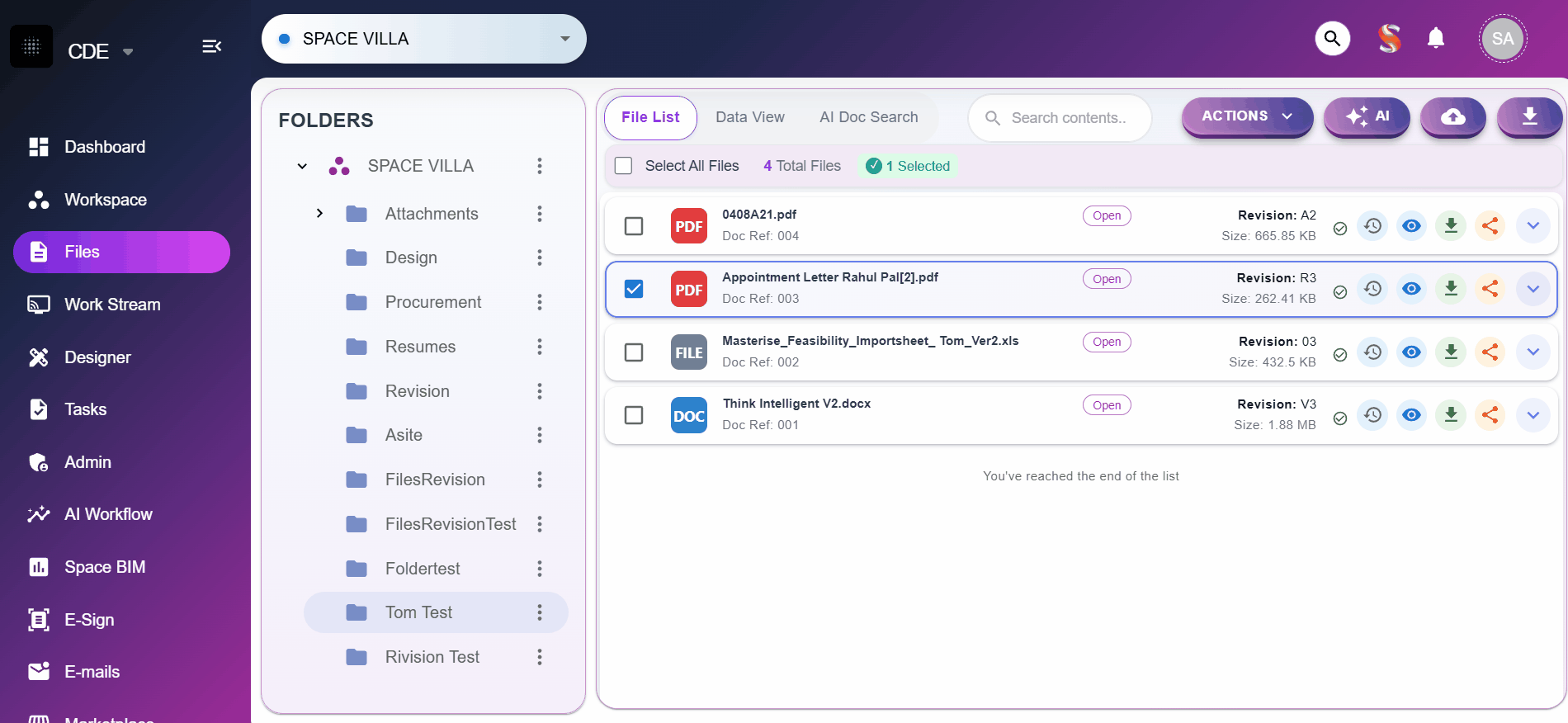 Intelligent Document Processing animation